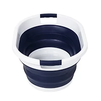 Honey Can Do 24" Collapsible Rubber Laundry Basket Set