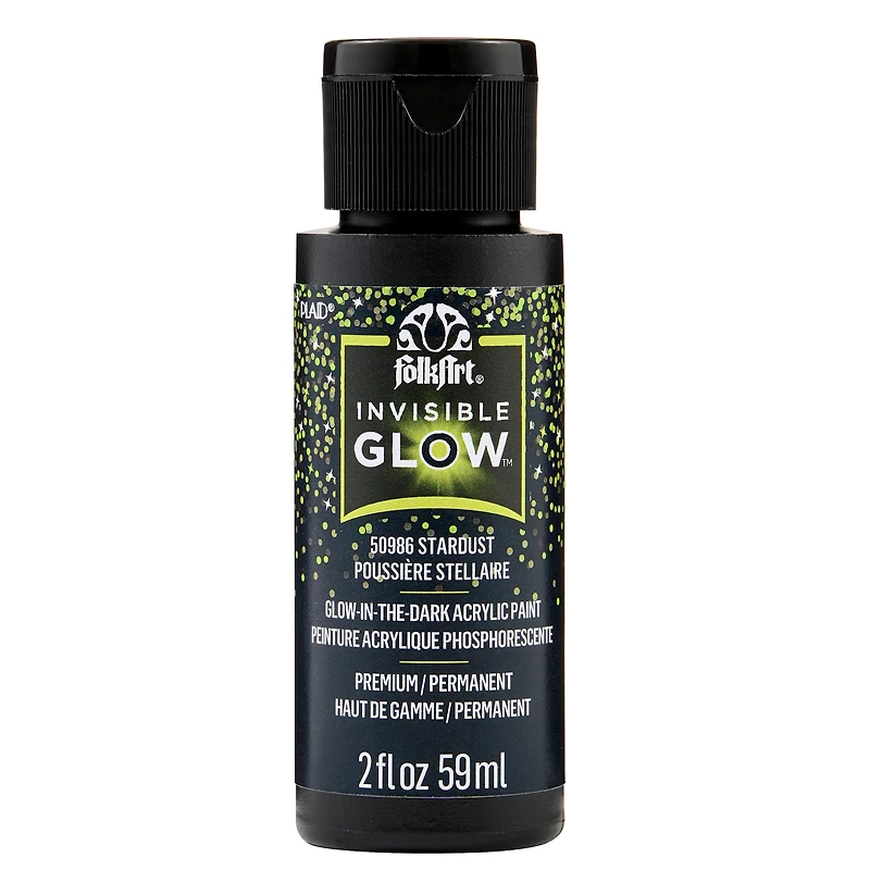 FolkArt® Invisible Glow in the Dark Acrylic Paint
