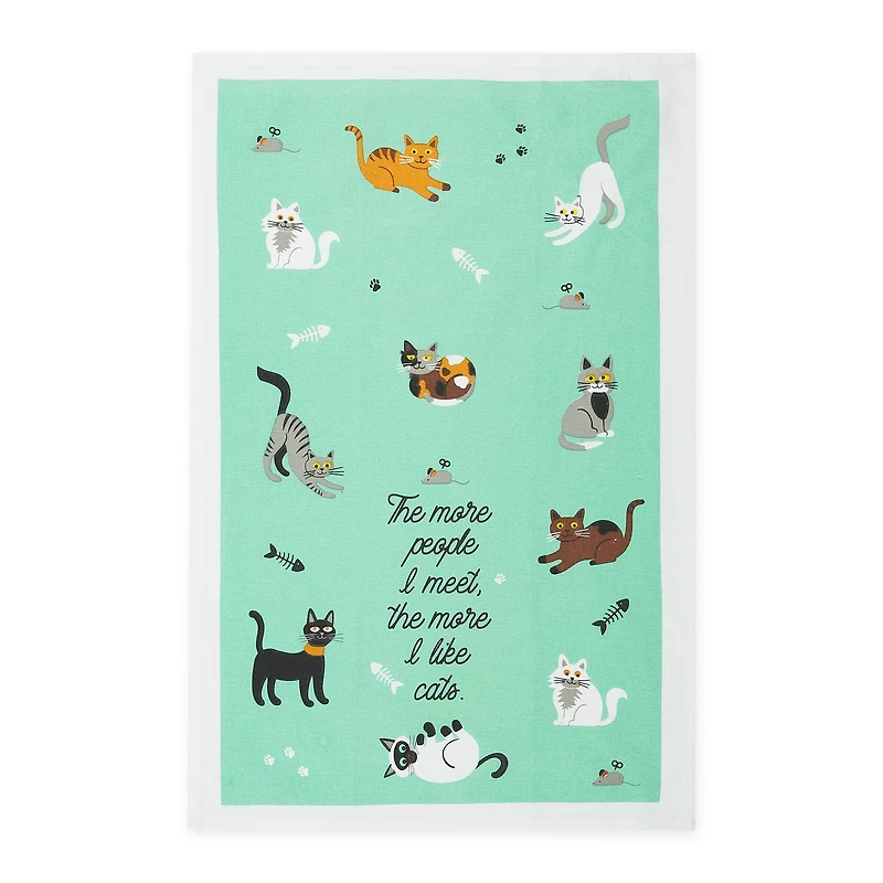 Cat Person Dishtowel (Set of 3)