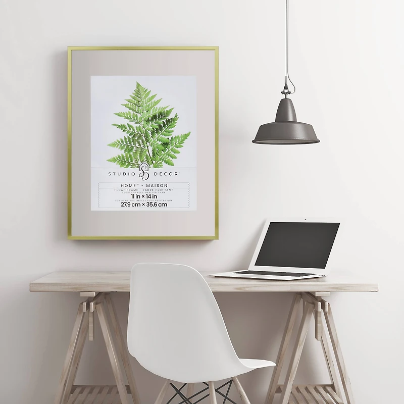 Home™ Gold Metal Float Frame by Studio Décor