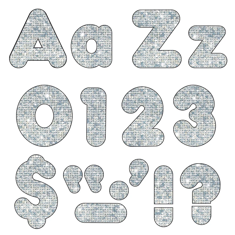 Trend Enterprises® Sparkle Casual Combo Ready Letters®