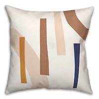 Fall Abstract Arches & Lines Indoor/Outdoor Pillow