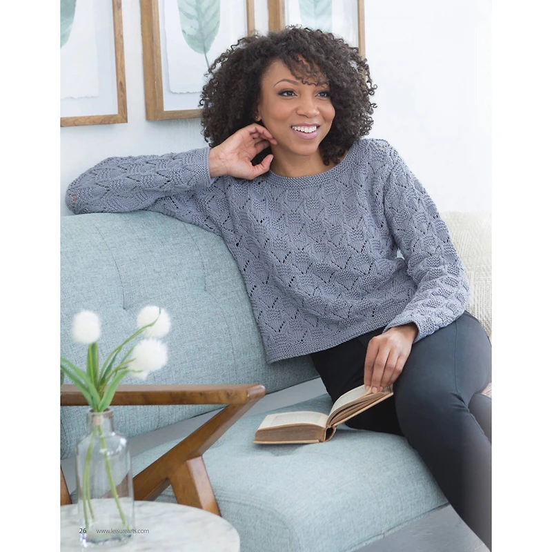 Leisure Arts® Knit Fashionable Lace Book