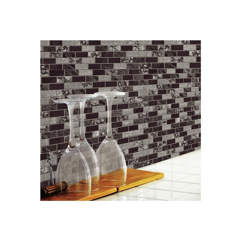 RoomMates Traditional Marble Backsplash StickTiles®