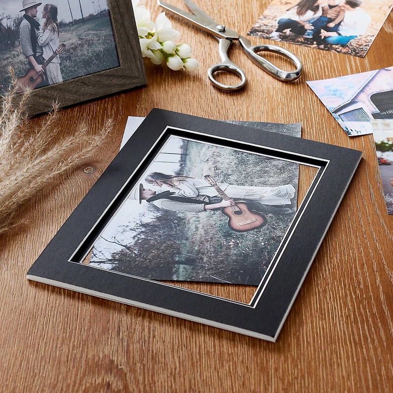 8" x 10" Raised Double Mat By Studio Décor