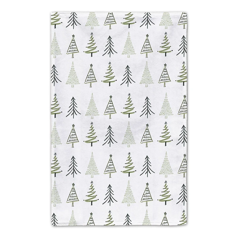 Home For the Holidays Trees Tea Towels - Set of 2