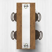 90" Simple Beads & Bling Mardi Gras Table Runner