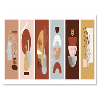 Designart - Minimalistic Compostion of Organic Shapes V