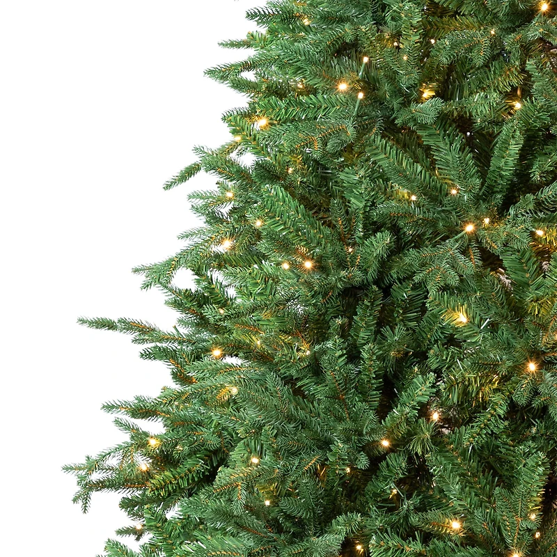 6.5ft. Pre-Lit Real Touch™ Cumberland Pine Artificial Christmas Tree, Warm White LED Lights