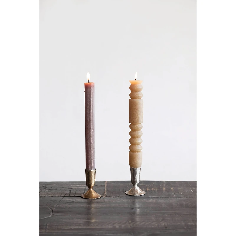 Hello Honey® Unscented Pleated Taper Candles in Box