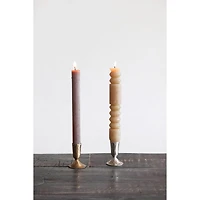 Hello Honey® Unscented Pleated Taper Candles in Box