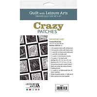 Leisure Arts® Crazy Patches Quilt Pattern