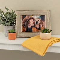 Expressions™ Light Gray Wood Grain Frame by Studio Décor