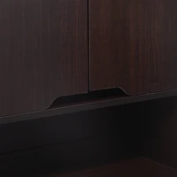 Organize It All Ambassador Espresso Over the Toilet Space Saver