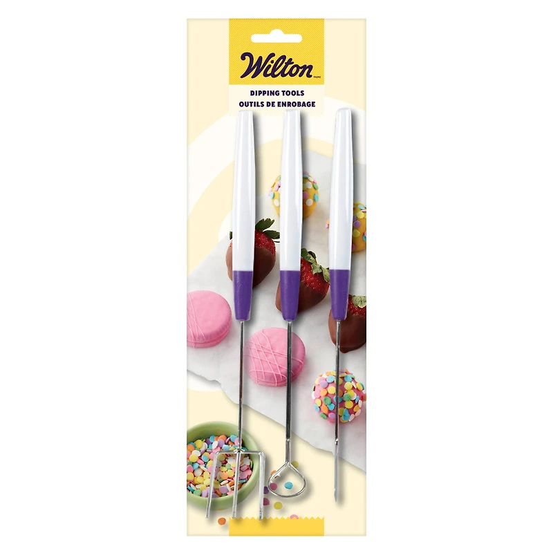 Wilton™ 3-Piece Candy Melt Dipping Tool Set