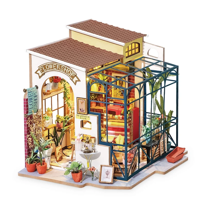 Rolife® Emily's Flower Shop DIY Miniature House Kit