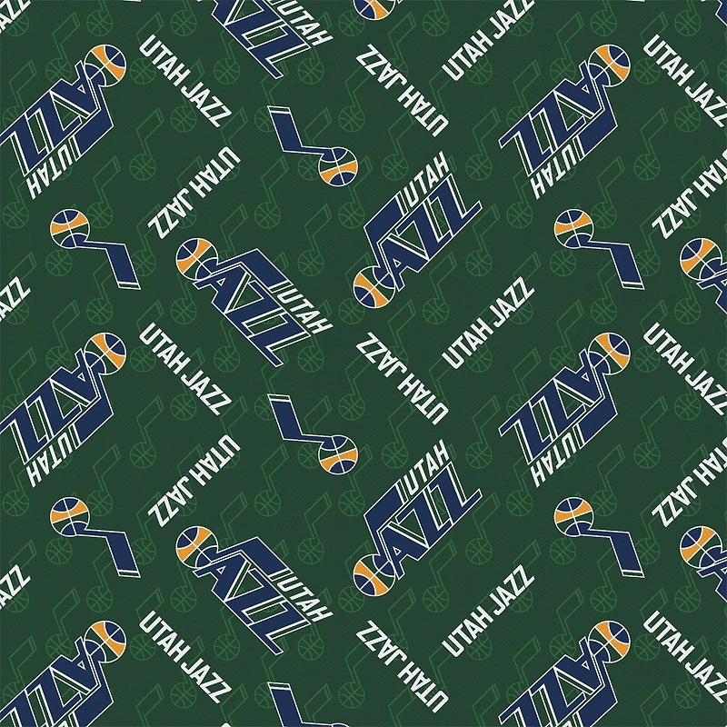 Camelot Fabrics NBA Utah Jazz Cotton Precut Fabric Bundle