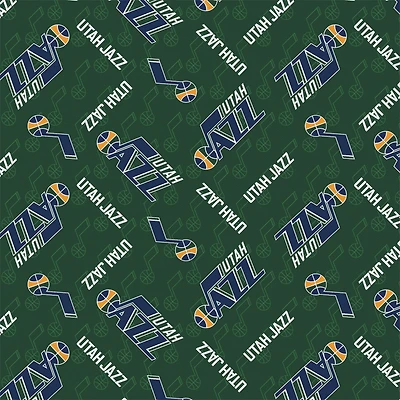 Camelot Fabrics NBA Utah Jazz Cotton Precut Fabric Bundle