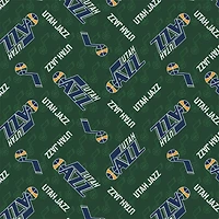 Camelot Fabrics NBA Utah Jazz Cotton Precut Fabric Bundle