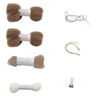 Christmas Frosted Pinecone Ornament Felting Kit by Loops & Threads®