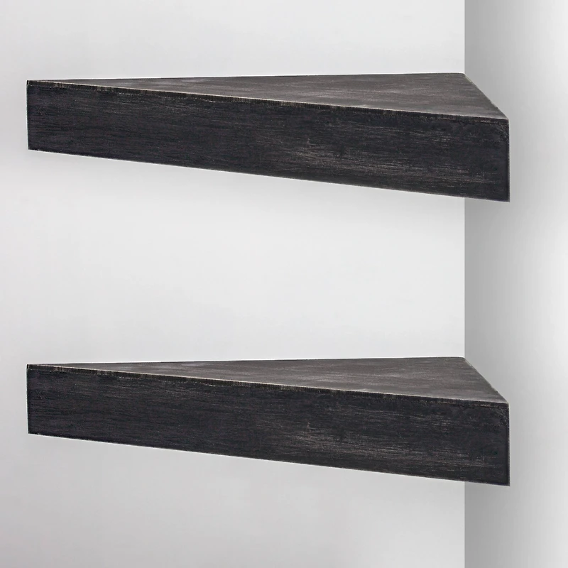 Floating Corner Shelves Set