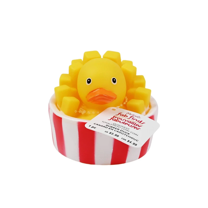 Assorted 4" Food Rubber Duck, 1pc. by Fab Finds