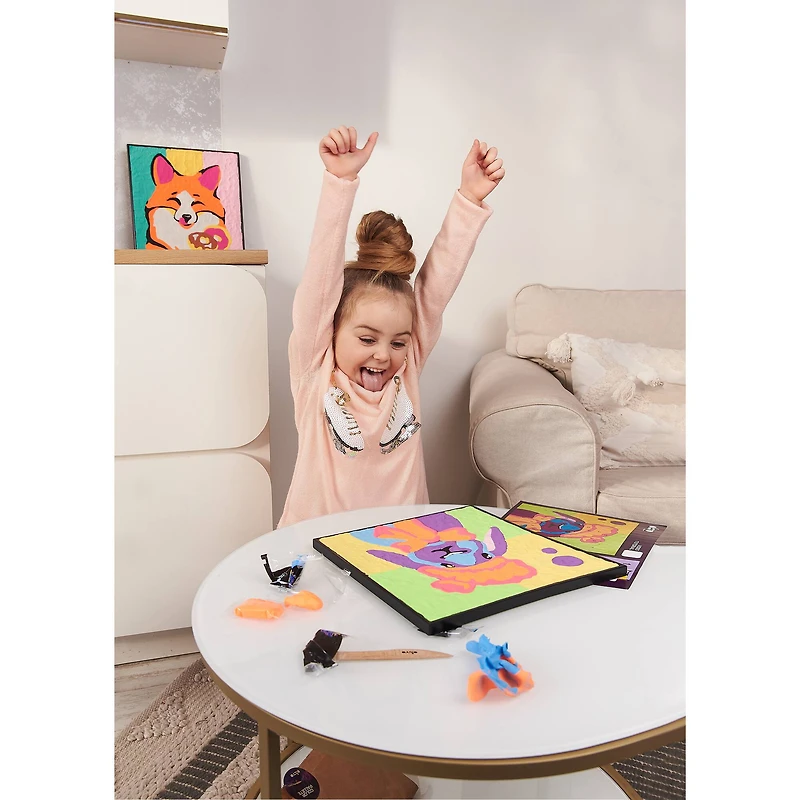 OKTO Bunny Clay by Numbers Kit