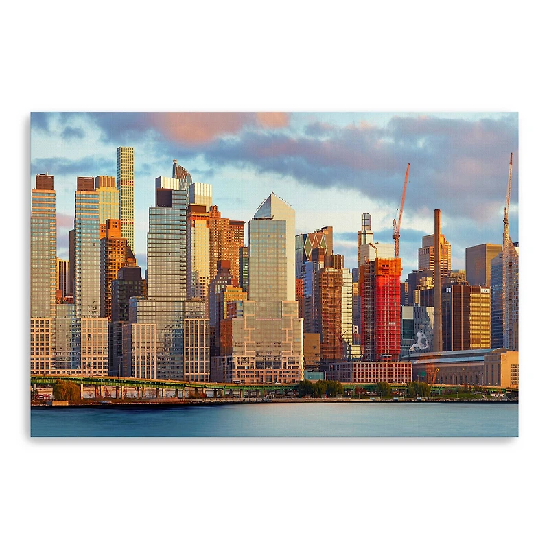 Sunrise Manhattan Canvas Giclee