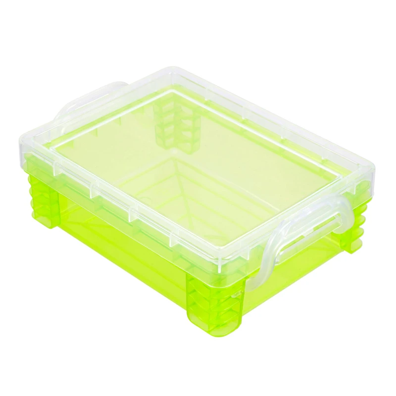 Green Stacking Crayon Box by Simply Tidy™