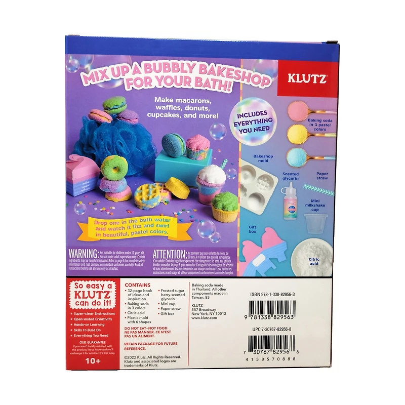 Klutz® Bath Bomb Scented Bakery Kit