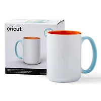 Cricut® 15oz. Beveled Ceramic Mug Blank