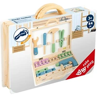 Small Foot Wooden Toys Premium Nordic Toolbox Playset