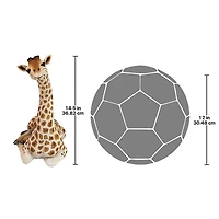 Design Toscano 14" Zari the Resting Giraffe Statue