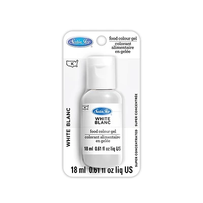 Satin Ice® White Food Color Gel, 0.61oz.