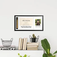 6 Pack: Black Graduation Certification & Tassel 5" x 7" Frame by Studio Décor®