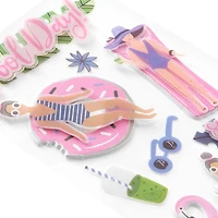 Pool Days Dimensional Stickers by Recollections™