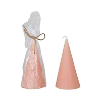 Hello Honey® 5" Pink Unscented Tree Shaped Candle