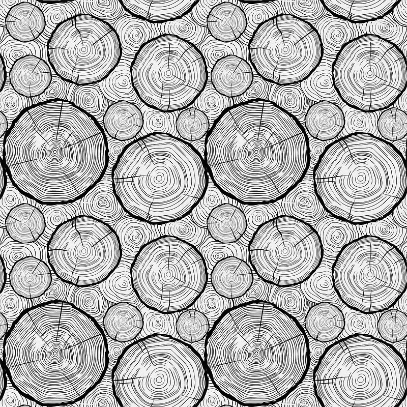 Emma & Mila® Hudson Collection Wood Precut Cotton Fabric, 4ct.