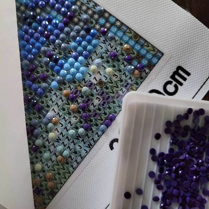 Sparkly Selections Dragonfly 30cm x 40cm Diamond Painting Kit, Round Diamonds