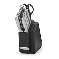 Farberware Edgekeeper 11-Piece Stainless Steel Knife Block Set