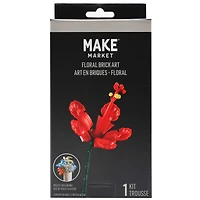 Hibiscus Floral Brick Art Kit by Make Market®