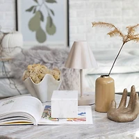 Hello Honey® White Marble Box Storage Container with Lid