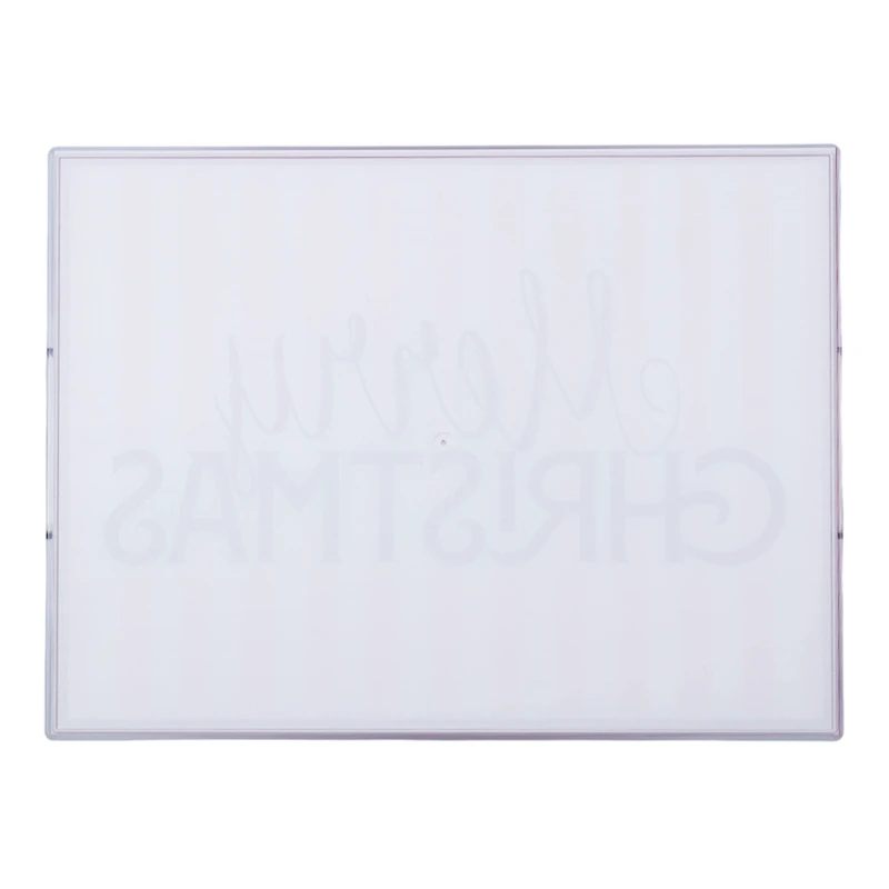 13.75" Pink Merry Christmas Tray by Ashland®