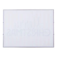 13.75" Pink Merry Christmas Tray by Ashland®