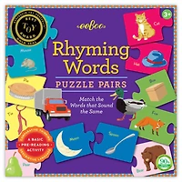 eeBoo Rhyming Puzzle Pairs