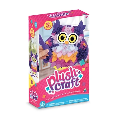 PlushCraft™ Wise Pal Fabric by Number Kit