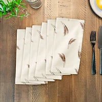 Feather Grass Cotton Twill Napkin