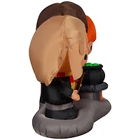 7.5ft. Airblown® Inflatable Harry, Ron, and Hermione with Cauldron