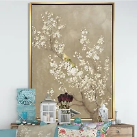 Designart - White Cherry Blossom III