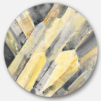 Designart - Geometric Beige Glacier